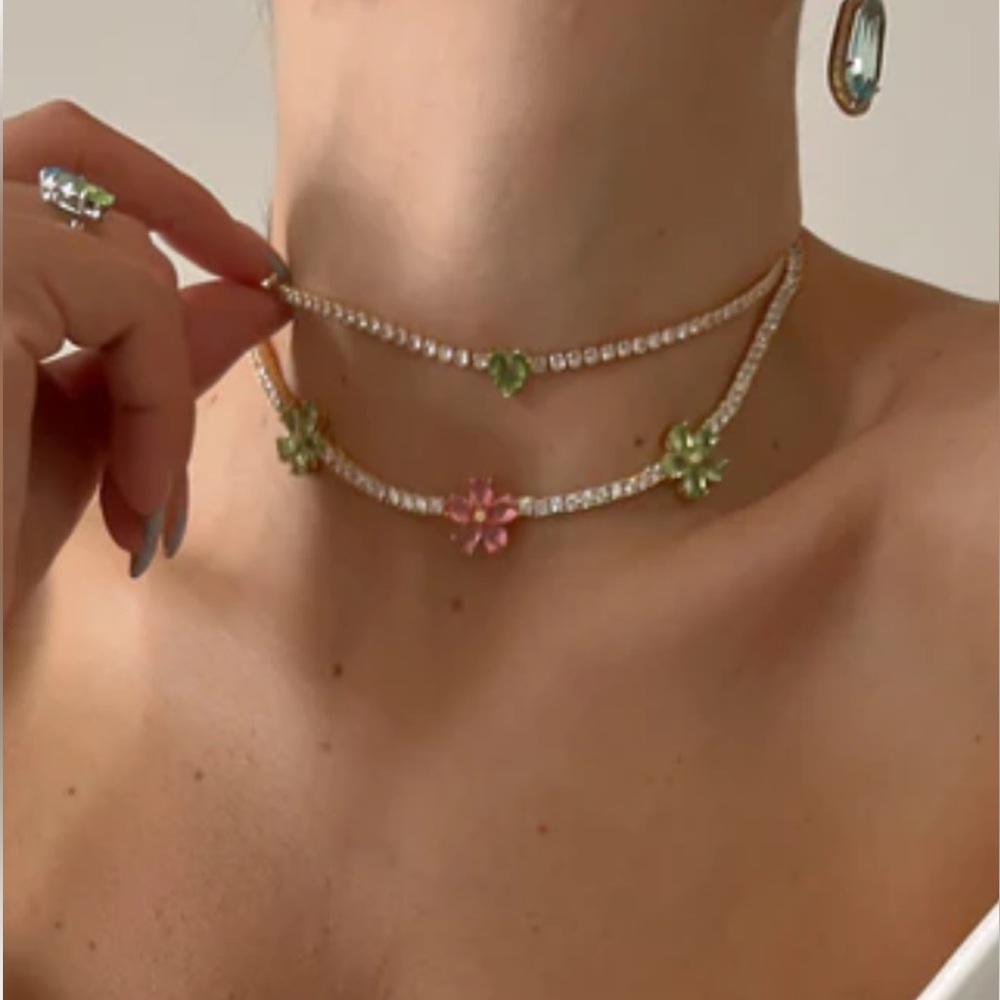 Hey Maeve Heart choker Necklace